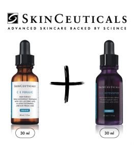 SKINCEUTICALS DUO A FESZES, RAGYOGÓ BŐRÉRT ANTI-AGING HATÁSSAL