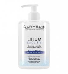 Dermedic Linum Emolient Lipidvédő szappan érzékeny kézre 300 ml