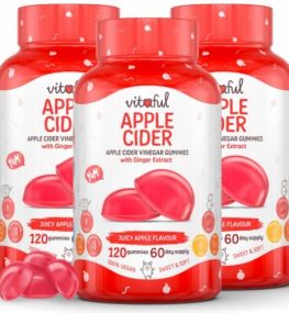 TRIOPACK VITAFUL (3*120DB) APPLE CIDER ALMAECET GUMIVITAMIN