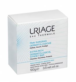 URIAGE EAU THERMALE BŐRKÍMÉLŐ DERMATOLÓGIAI SZAPPAN 100GR