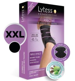 LYTESS CORRECTIVE BELT PANTIES XXL alakformáló intelligens ruha, fekete