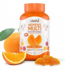 VITAFUL WOMEN'S MULTI NŐI MULTIVITAMIN GUMIVITAMIN, 2 HAVI ADAG, 120 DB