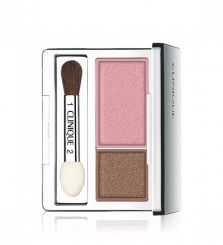 CLINIQUE ALL ABOUT SHADOW DUO 14 STRAWBERRY FUDGE