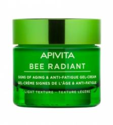 Apivita Bee Radiant Light gél krém, bőröregedés és fáradtság jelei elleni
