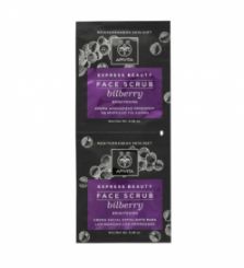 Apivita expressz ragyogást adó arcradír áfonyával 2X8 ml