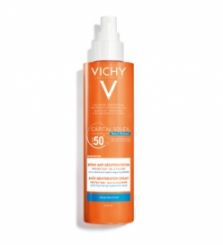 VICHY CAPITAL SOLEIL BEACH PROTECT HIDRATÁLÓ NAPVÉDŐ SPRAY EXTRA VÉDELEMMEL A SÓ ÉS KLÓR HATÁSAI ELLEN SPF50+ 200ML