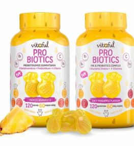 DUOPACK VITAFUL (2*120DB) PROBIOTICS PROBIOTIKUM GUMIVITAMIN