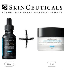 BOMBA AJÁNLAT! SKINCEUTICALS COLLAGEN PRO-SOLUTION 30 ML + A.G.E. INTERRUPTER ADVANCED 15 ML