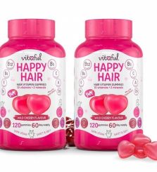 DUOPACK VITAFUL (2*120db) HAPPY HAIR HAJERŐSÍTŐ GUMIVITAMIN