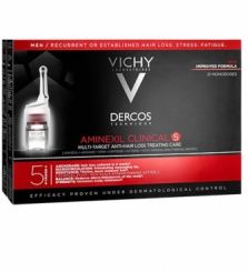 VICHY DERCOS AMINEXIL CLINICAL 5 HAJHULLÁS ELLEN FÉRFI új
