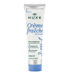 NUXE CREME FRAICHE 3 AZ 1-BEN, HIDRATÁLÓ KRÉM, SMINKLEMOSÓ, MASZK 100 ml