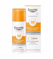 Eucerin Sun Pigment Control Színezett napozó fluid arcra medium SPF50+ 50 ml