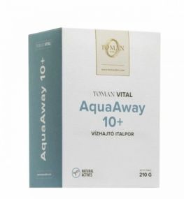 TOMAN VITAL AQUAAWAY 10+ ÉTREND-KIEGÉSZÍTŐ ITALPOR ÉDESÍTŐSZEREKKEL 30X7GR