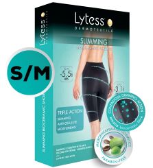 LYTESS SLIMMING BIKE SHORT S/M alakformáló biokerámia-szálas intelligens ruha