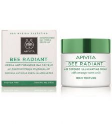 Apivita Bee radiant bőrfiatalító arckrém rich 50 ml