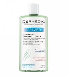 Dermedic Capilarte Hajhullásra hajlamos, zsíros fejbőrt normalizáló sampon 300 ml