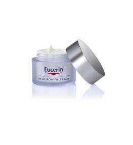 EUCERIN HYALURON-FILLER RÁNCFELTÖLTŐ NAPPALI ARCKRÉM SZÁRAZ BŐRRE 50 ml