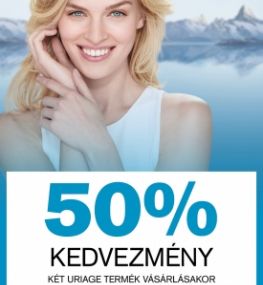 URIAGE EAU THERMALE, A 2. TERMÉK FÉLÁRON!