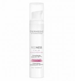 DERMEDIC REDNESS BŐRPÍRT KORRIGÁLÓ NAPPALI KRÉM SPF 20 + IR 40 ml