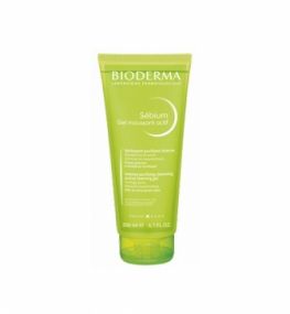 BIODERMA SÉBIUM GEL MOUSSANT ACTIF, HÁMLASZTÓ HATÁSÚ, TISZTÍTÓ HABZÓ LEMOSÓ 200 ml