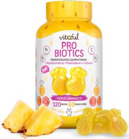 VITAFUL PROBIOTICS PROBIOTIKUM GUMIVITAMIN, 2 HAVI ADAG, 120 DB