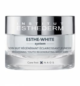 INSTITUT ESTHEDERM ESTHE-WHITE ÉJSZAKAI REGENERÁLÓ KRÉM PIGMENTFOLTOS BŐRRE 50 ml