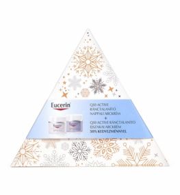 EUCERIN Q10 ACTIVE RÁNCTALANÍTÓ CSOMAG SZÁRAZ BŐRRE NAPPALI+ÉJSZAKAI KRÉM