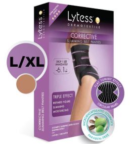 LYTESS CORRECTIVE BELT PANTIES L/XL alakformáló intelligens ruha, Nude