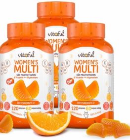 TRIOPACK VITAFUL (3*120db) WOMEN'S MULTI NŐI MULTIVITAMIN GUMIVITAMIN