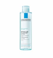 LA ROCHE-POSAY EFFACLAR MICELLÁS ARCTISZTÍTÓ ULTRA ZSÍROS, ÉRZÉKENY BŐRRE 200 ml