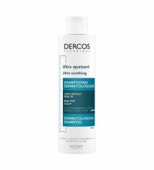 VICHY DERCOS NYUGTATÓ HATÁSÚ SAMPON ÉRZÉKENY FEJBŐRRE, NORMÁL VAGY ZSÍROS HAJRA