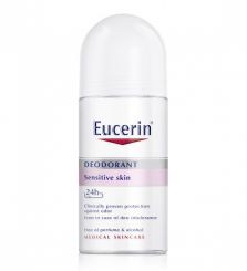EUCERIN DEO GOLYOS 50ML ÉRZÉKENY BÖRRE 24H